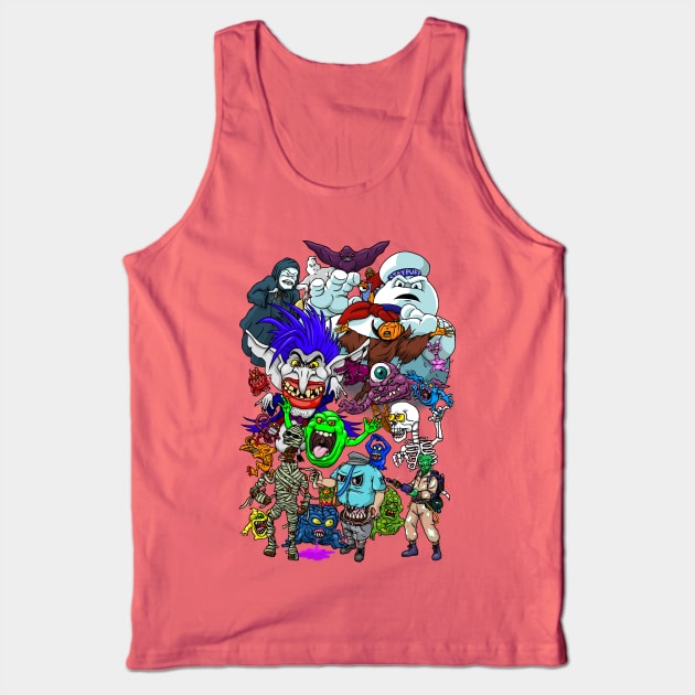 I Ain't Afraid Of No Ghosts Tank Top by Chaosblue